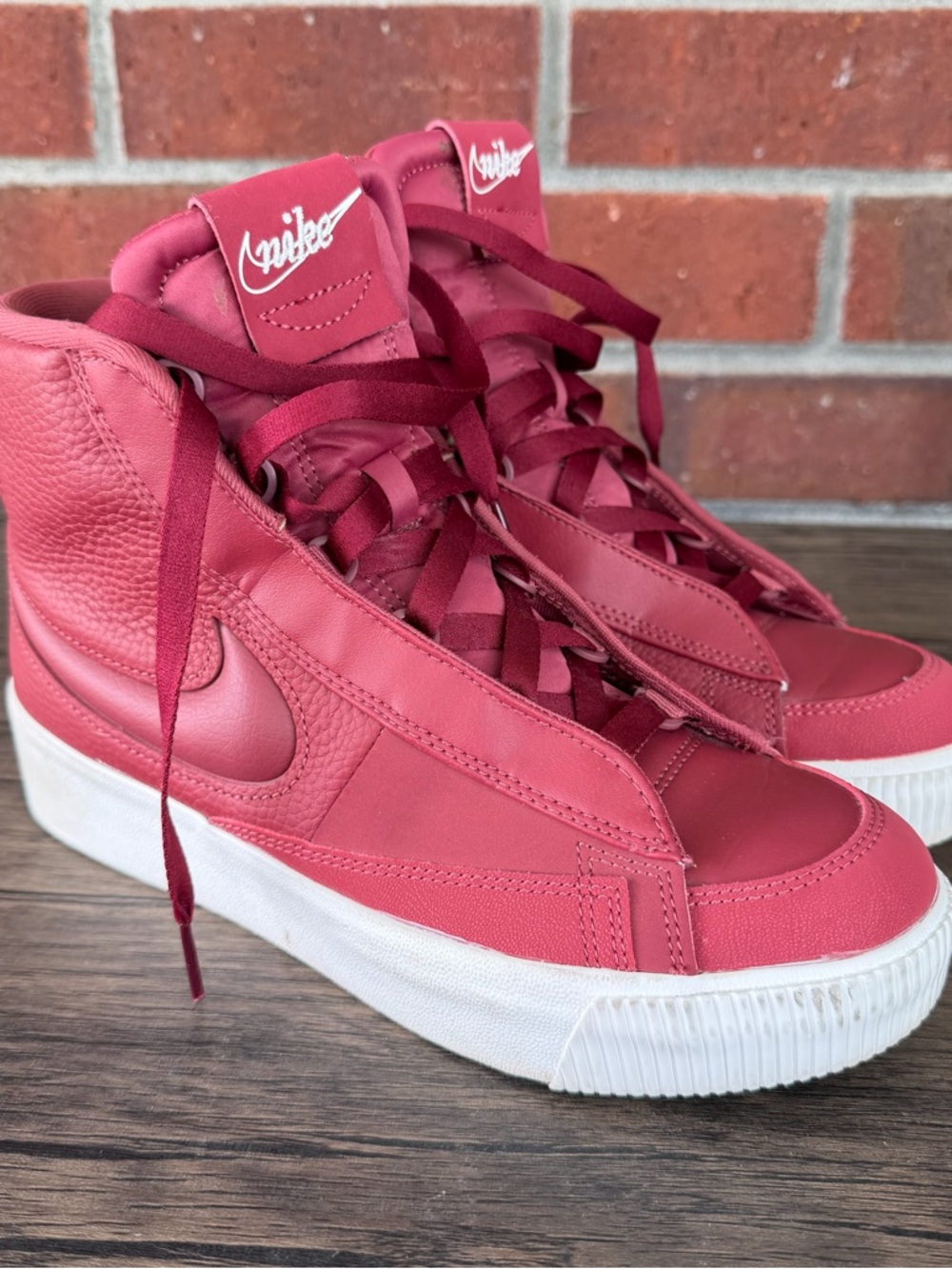 Nike Women’s High-Top Sneakers in Rose